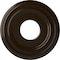 Ekena Millwork Classic Ceiling Medallion (Fits Canopies up to 7 1/4"), 12 3/8"OD x 4"ID x 1 1/8"P, Bronze CM12CLBZS - alternate 1